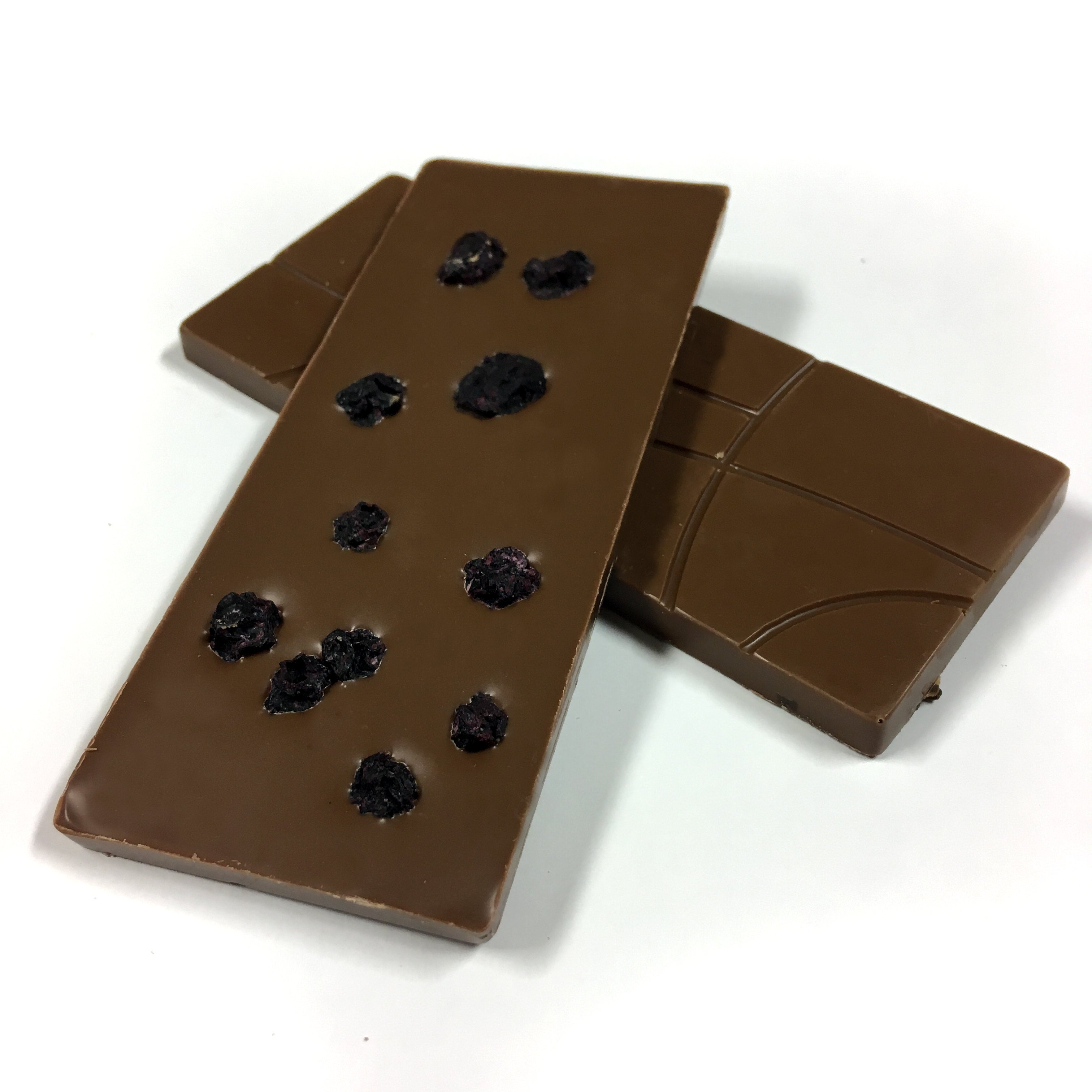 Barre aux bleuets - Chocolat au lait