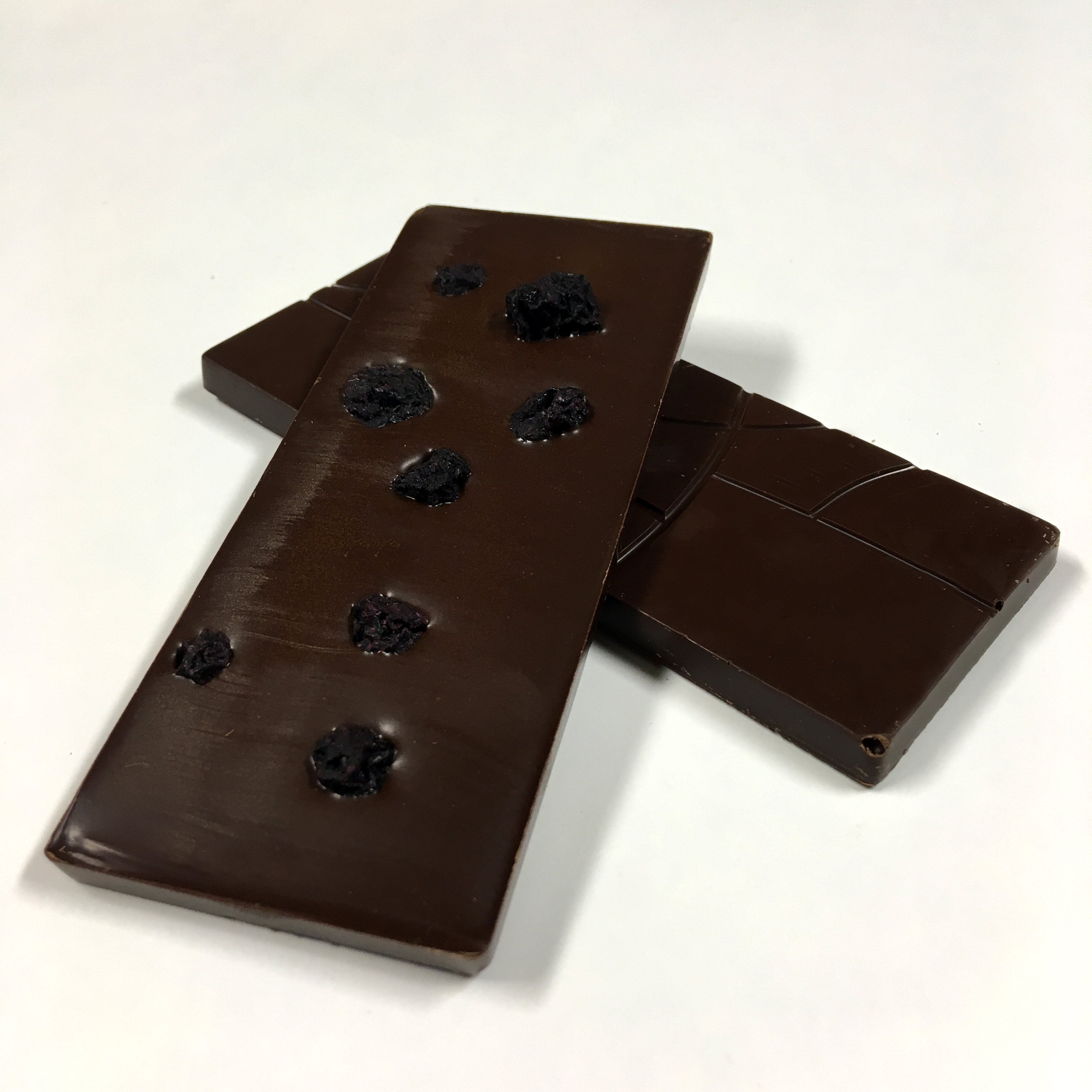 Barre aux bleuets - Chocolat noir